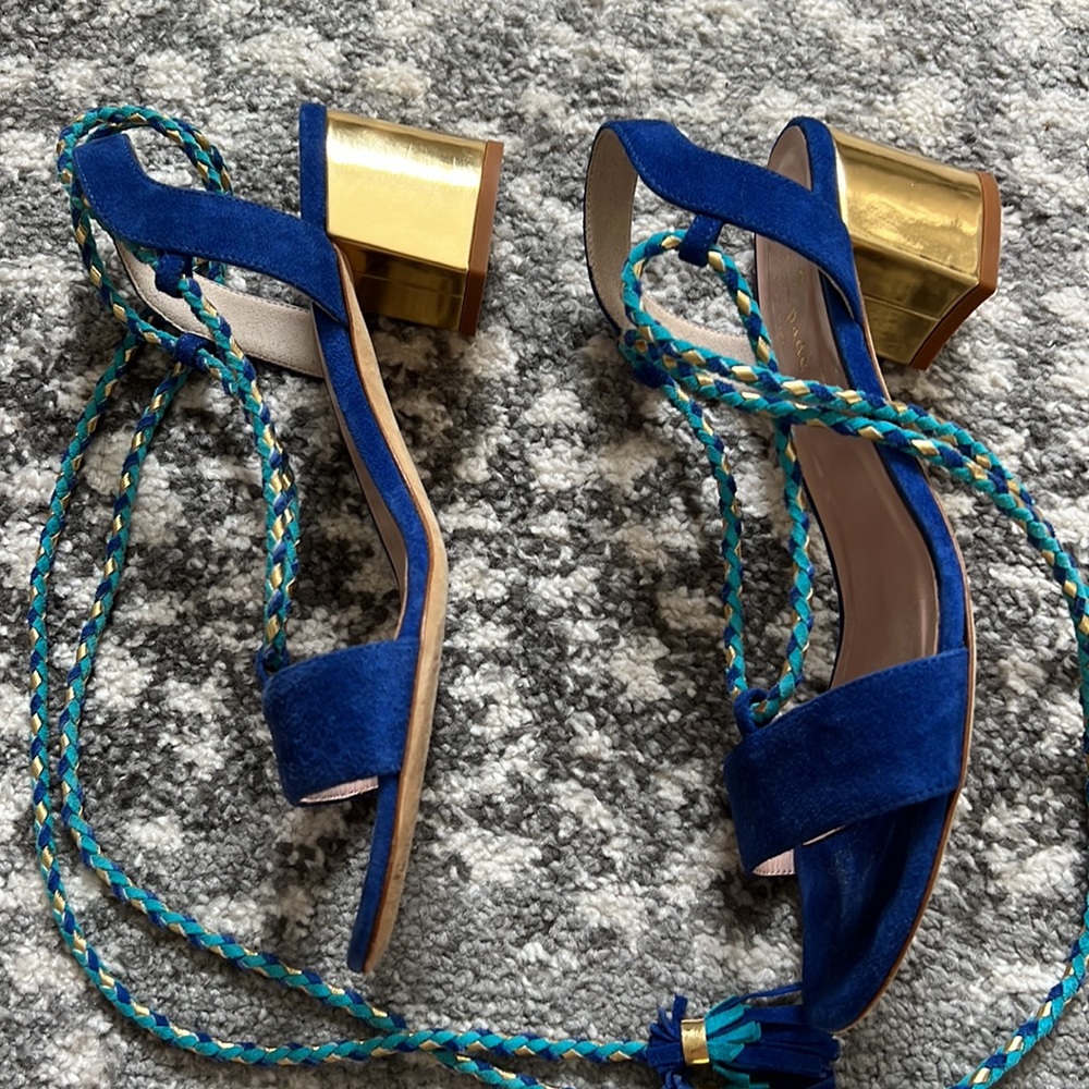 Kate Spade Suede Manor Sandal - Picture 12 of 16
